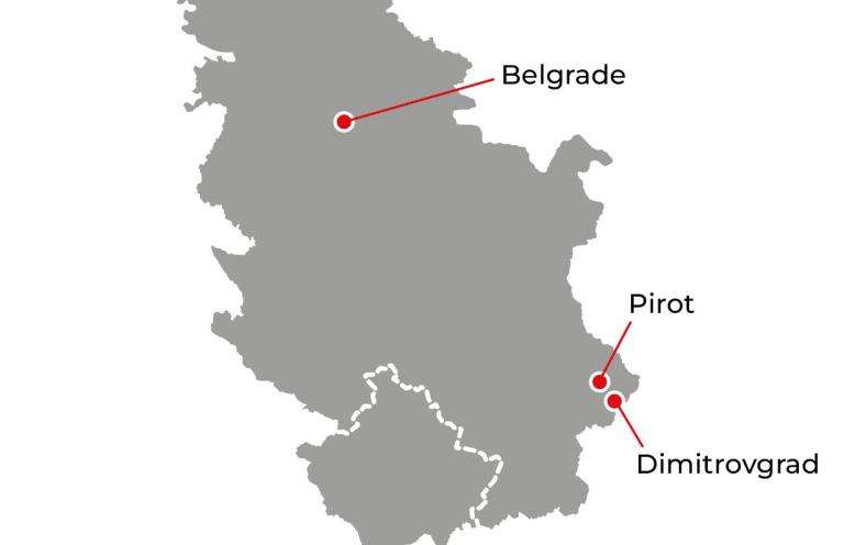 Serbia IAR map 2024