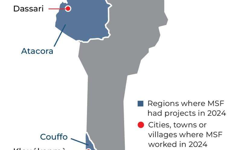 Benin IAR map 2024
