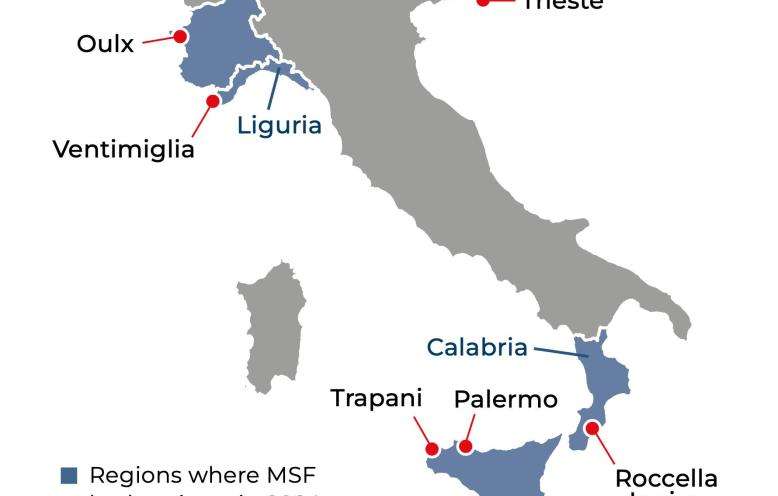 Italy IAR map 2024