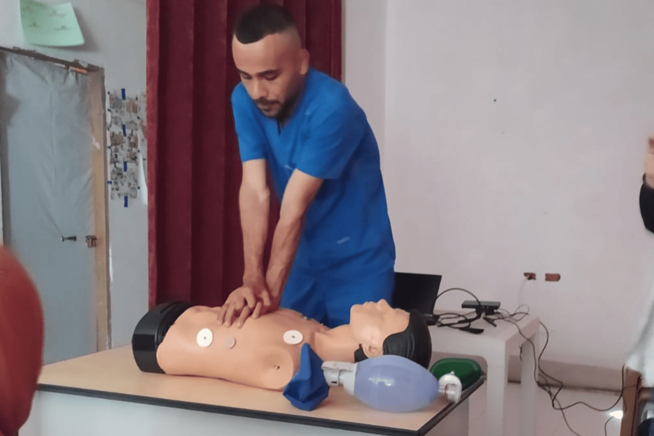 Hussein Alnajjar, MSF nurse killed in Gaza.